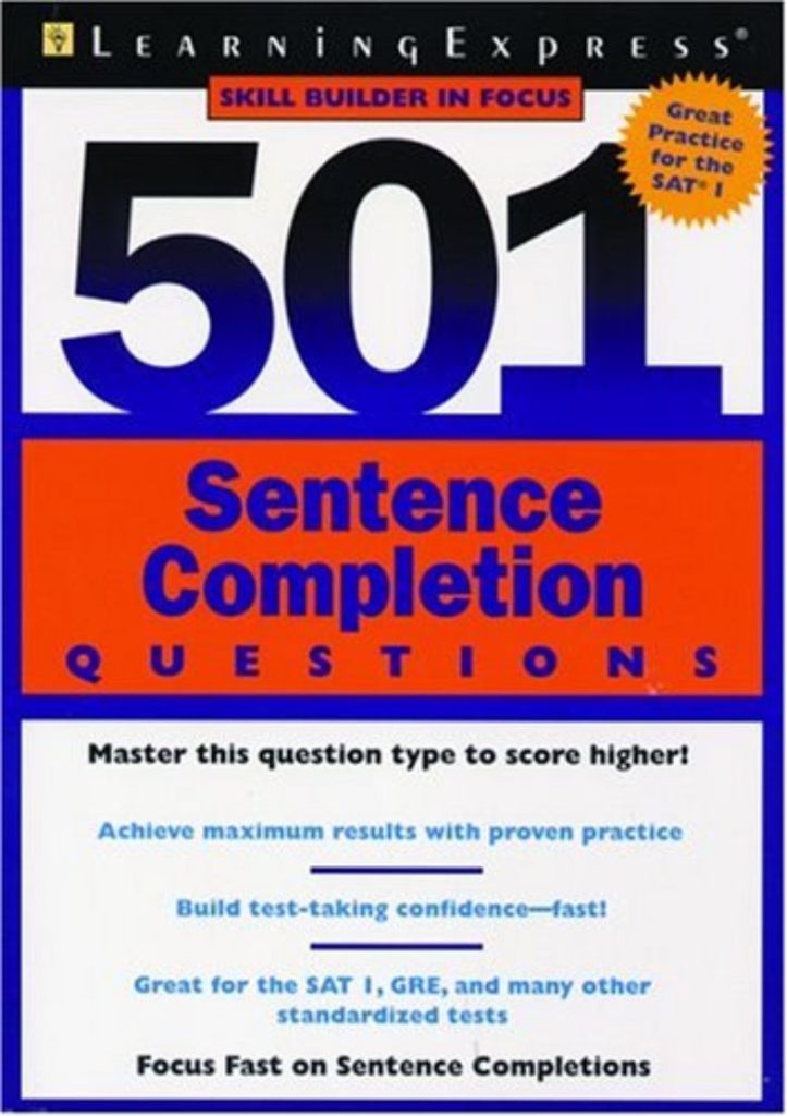 Rich Results on Google's SERP when searching for '501 Sentence Completion Questions'