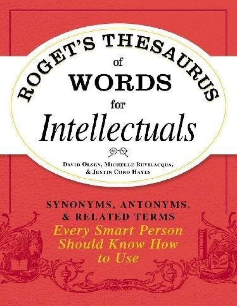 Rich Results on Google's SERP when searching for 'Roget's Thesaurus Of Words For Intellectuals Book'